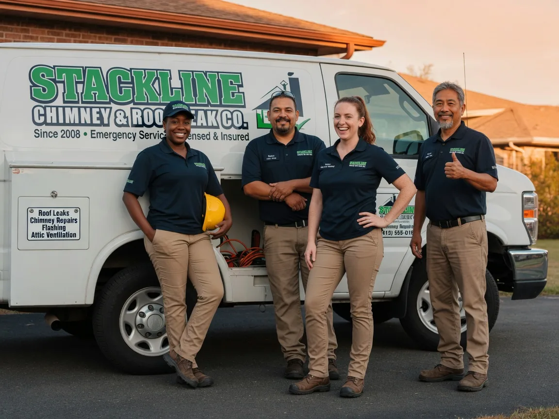 Chimney flashing repair company in Fairview, OH